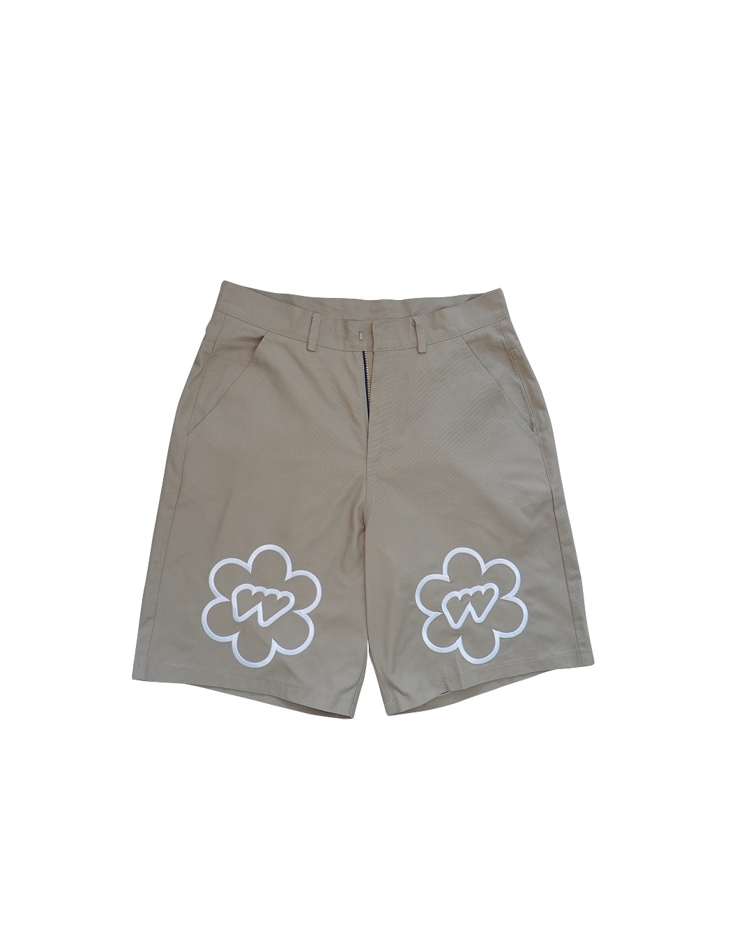 Women baggy canvas shorts