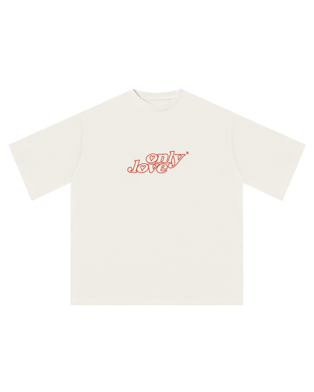 Only Love - Distracted flower Milk & Red