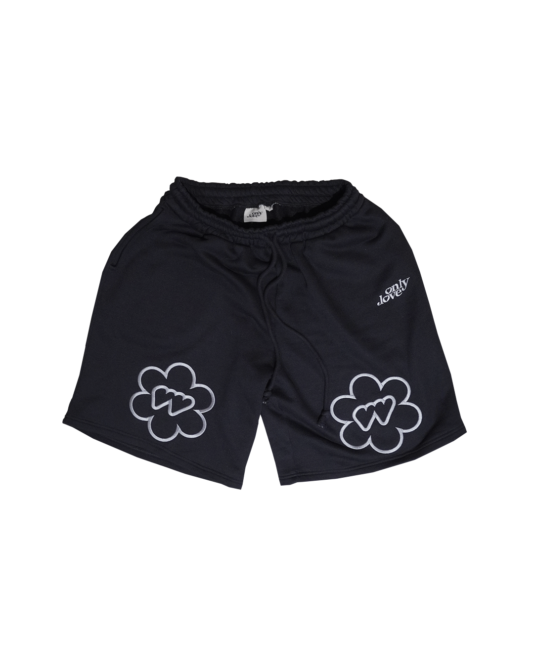 Baggy sweatshorts Black