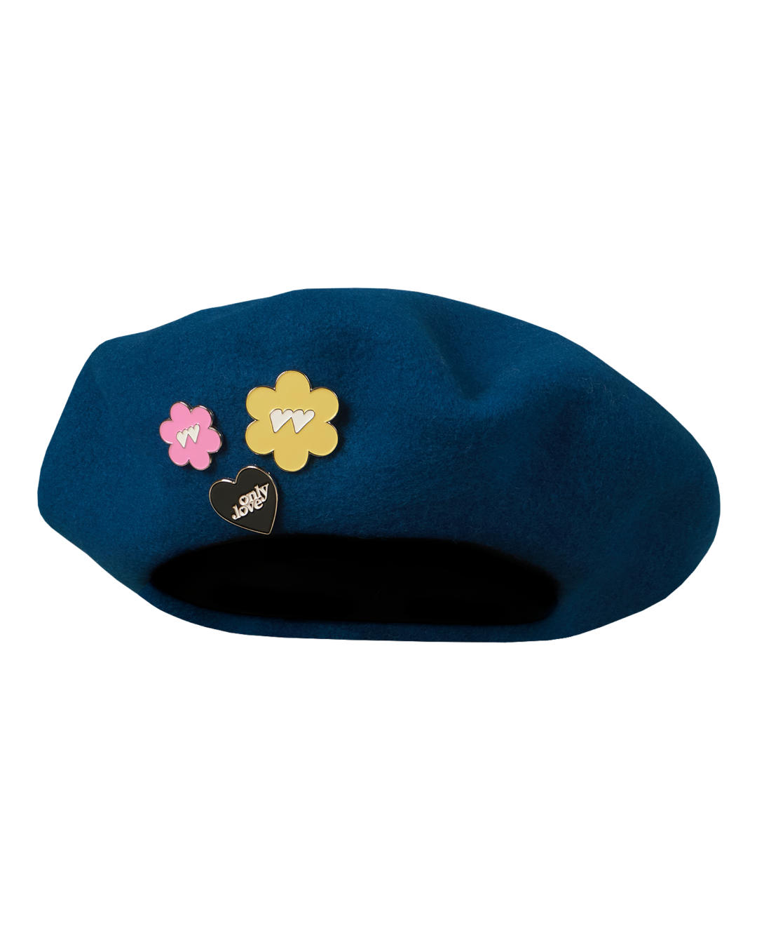 Flower Flow Beret Blue