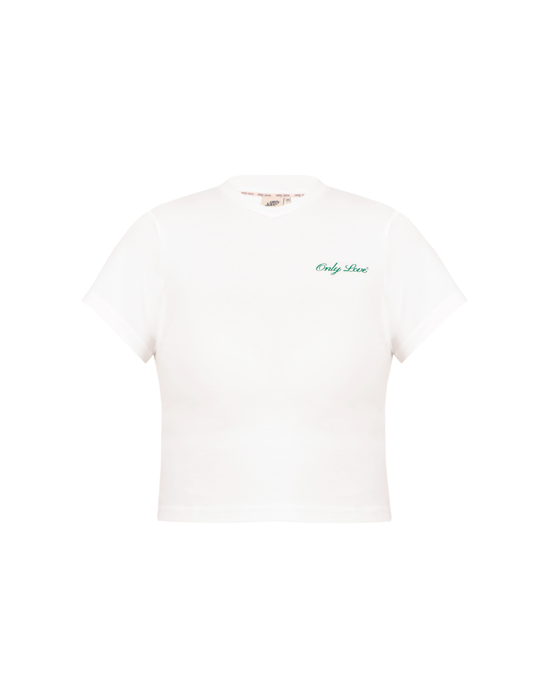 OL cookie flow green croptop