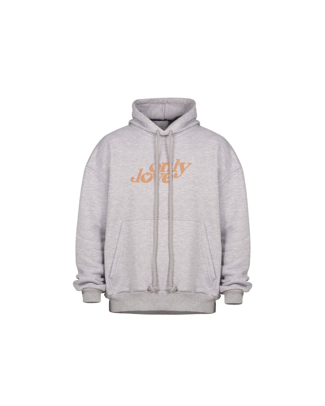 OL Flower Hoodie Grey