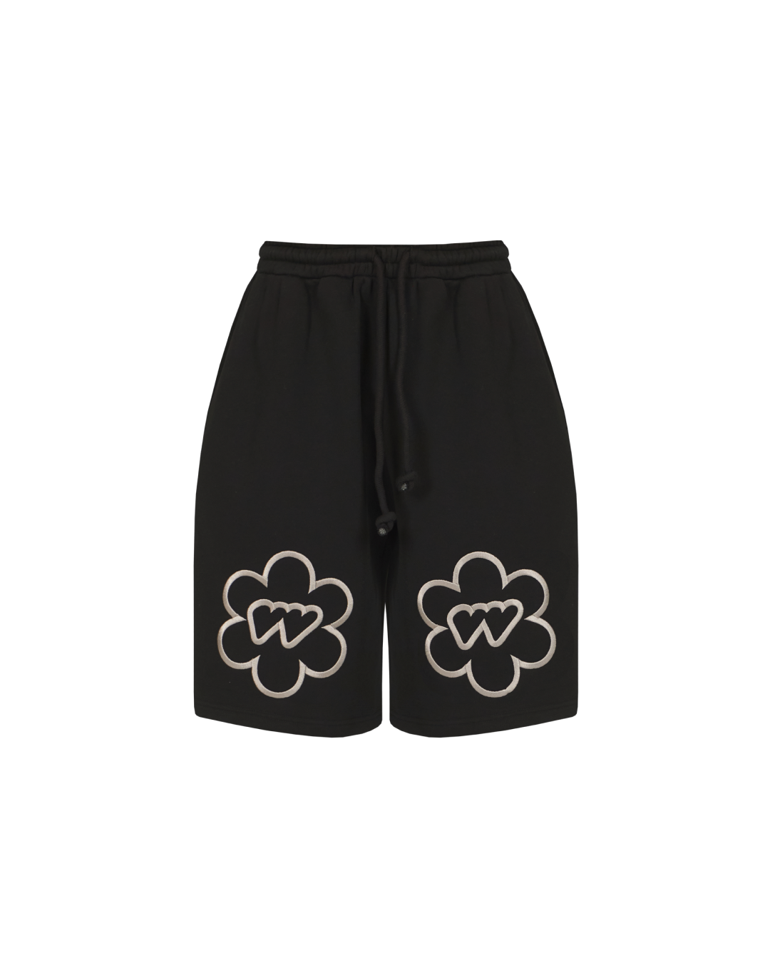 Baggy sweatshorts Black